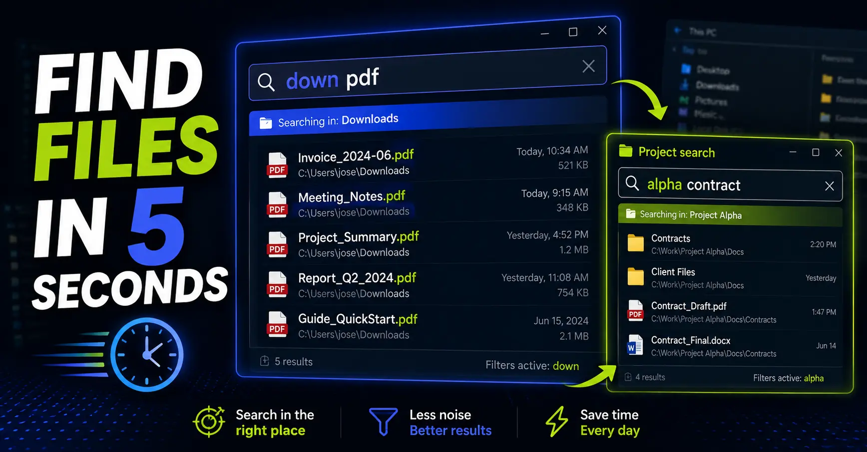 Listary Filters: Find Any File in 5 Seconds